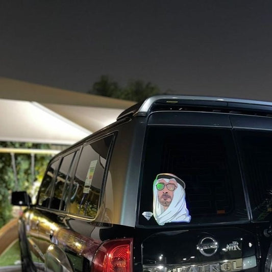 MBZ Holographic Car Sticker