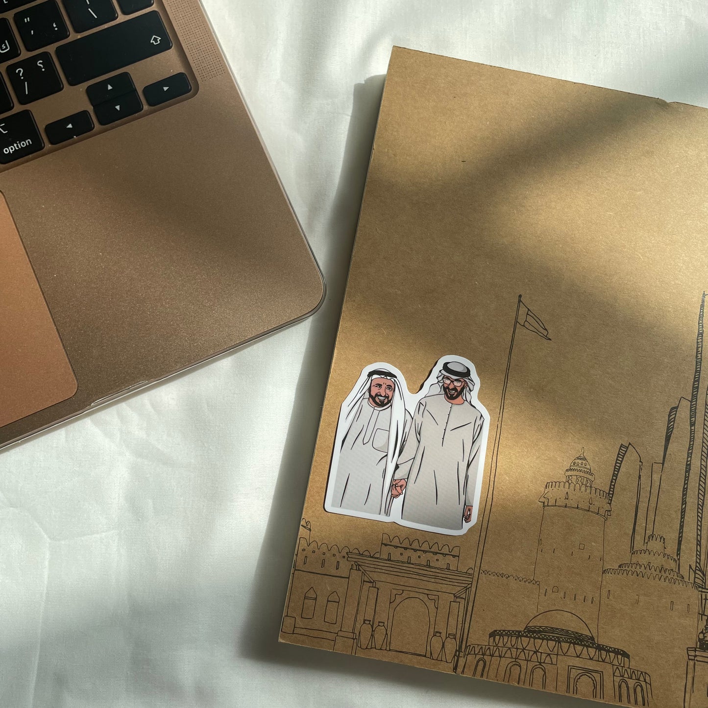 Premium vinyl sticker with a smooth, high-quality finish, designed to be waterproof and durable. Ideal for personalizing laptops, water bottles, notebooks, and other surfaces. Its long-lasting material resists wear and tear, making it a versatile, fun, and functional addition for everyday use.