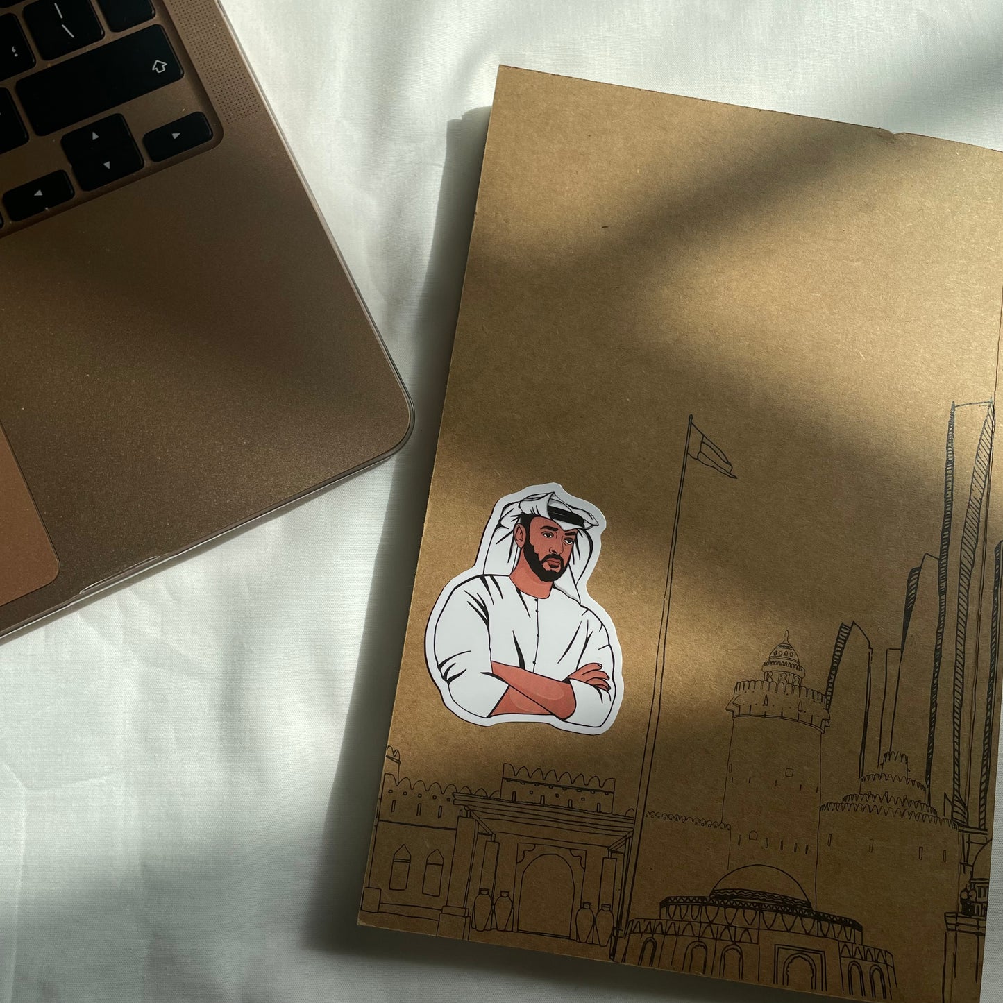 Premium vinyl sticker with a smooth, high-quality finish, designed to be waterproof and durable. Ideal for personalizing laptops, water bottles, notebooks, and other surfaces. Its long-lasting material resists wear and tear, making it a versatile, fun, and functional addition for everyday use.