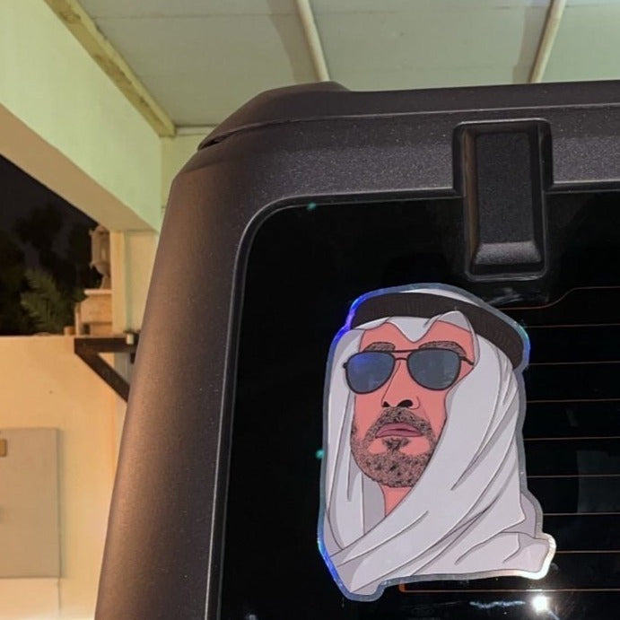 MBZ Holographic Car Sticker
