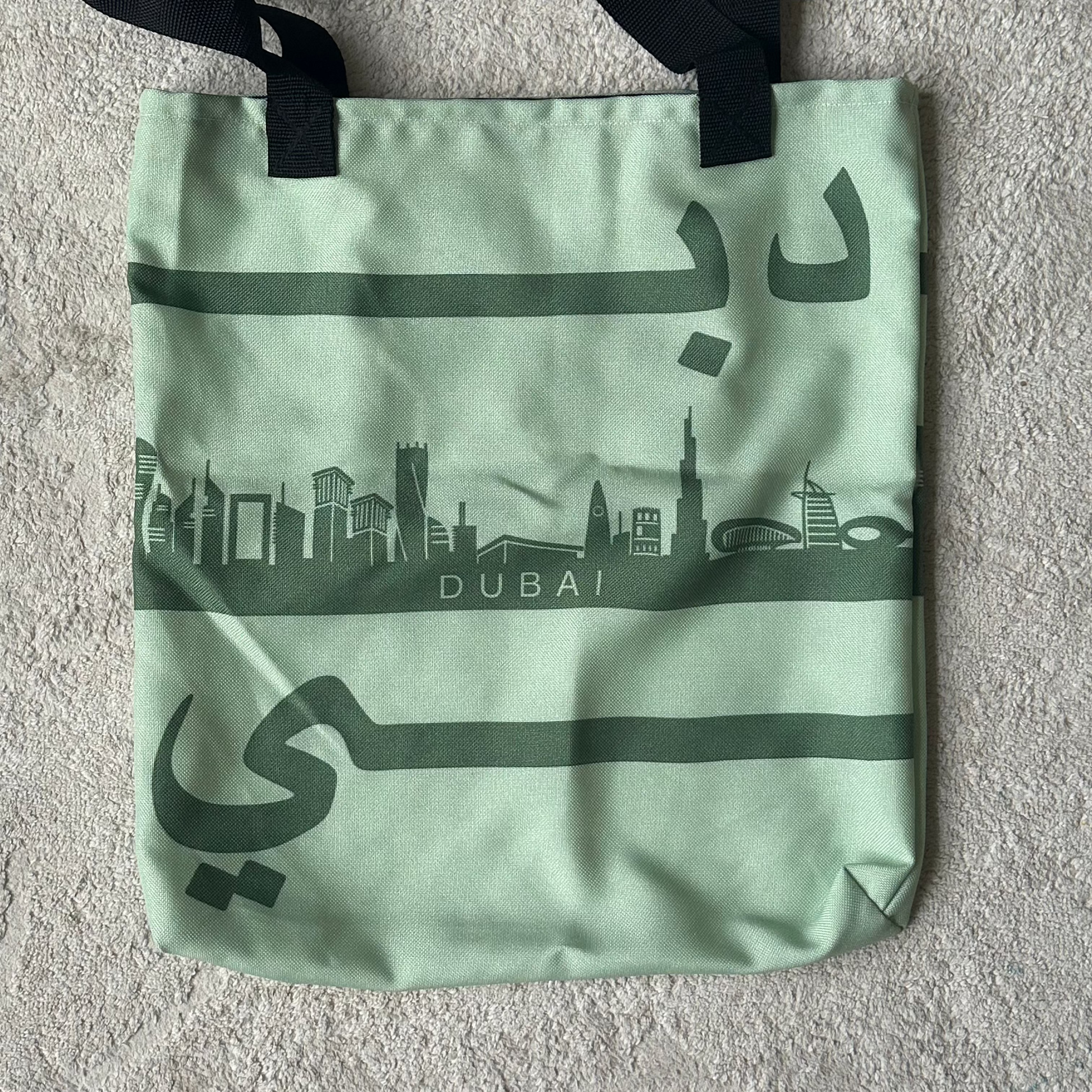 Spacious and durable 45 cm x 48 cm tote bag, perfect for daily use. Made from high-quality fabric, washable, and eco-friendly with a stylish design.