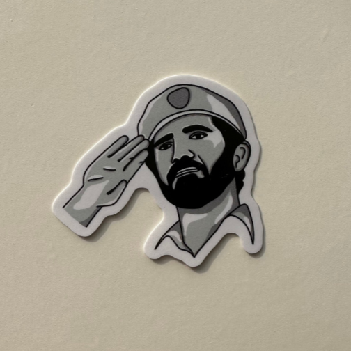 Premium vinyl sticker with a smooth, high-quality finish, designed to be waterproof and durable. Ideal for personalizing laptops, water bottles, notebooks, and other surfaces. Its long-lasting material resists wear and tear, making it a versatile, fun, and functional addition for everyday use.