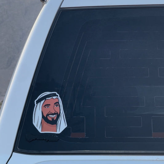 Sheikh Zayed Car Sticker